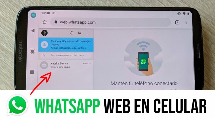 Cómo abrir Whatsapp web en el celular