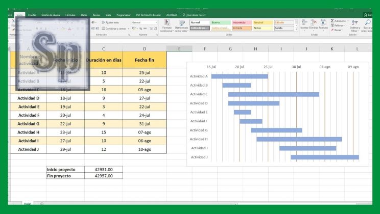 Guía completa: Aprende cómo hacer un diagrama de Gantt en Excel paso a paso